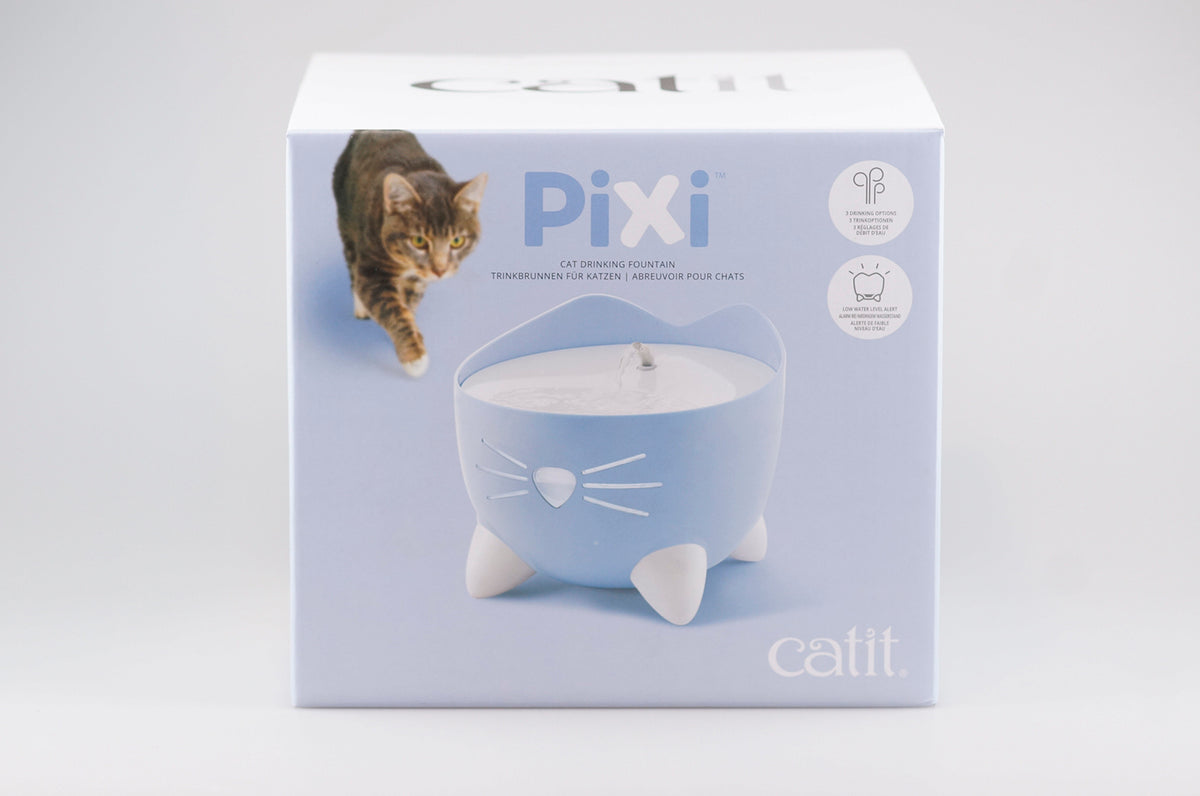 Catit PIXI Drinking Fountain 2.5L - Blue/Green – 88 Pets Mart
