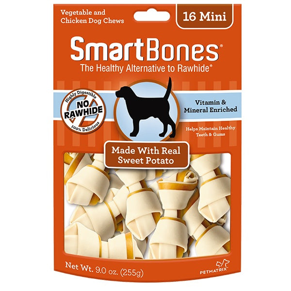 SmartBones Chews – 16 Mini